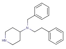 N-benzyl-N-(2-phenylethyl)-4-piperidinamine
