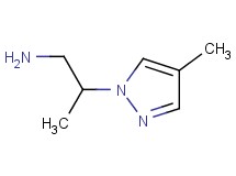 2-(4-methyl-1H-pyrazol-1-yl)-1-propanamine