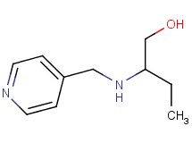 2-[(4-pyridinylmethyl)amino]-1-butanol