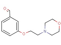 3-[2-(4-morpholinyl)ethoxy]benzaldehyde