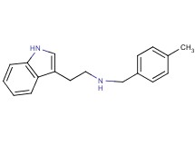2-(1H-indol-3-yl)-N-(4-methylbenzyl)ethanamine