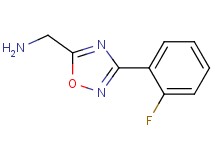 1-[3-(2-fluorophenyl)-1,2,4-oxadiazol-5-yl]methanamine