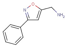 1-(3-phenyl-5-isoxazolyl)methanamine