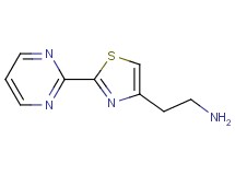 2-[2-(2-pyrimidinyl)-1,3-thiazol-4-yl]ethanamine