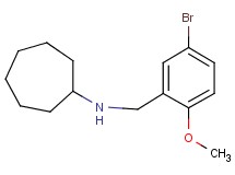 (5-bromo-2-methoxybenzyl)cycloheptylamine