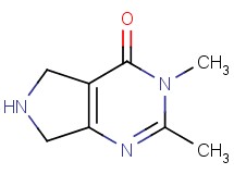 2,3-dimethyl-3,5,6,7-tetrahydro-4H-pyrrolo[3,4-d]pyrimidin-4-one