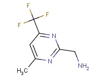 1-[4-methyl-6-(trifluoromethyl)pyrimidin-2-yl]methanamine