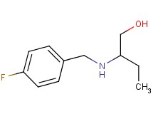 2-[(4-fluorobenzyl)amino]-1-butanol