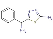 5-[amino(phenyl)methyl]-1,3,4-thiadiazol-2-amine