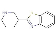 2-(3-piperidinyl)-1,3-benzothiazole