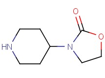 3-(4-piperidinyl)-1,3-oxazolidin-2-one