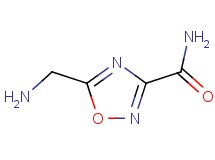 5-(aminomethyl)-1,2,4-oxadiazole-3-carboxamide