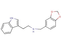 (1,3-benzodioxol-5-ylmethyl)[2-(1H-indol-3-yl)ethyl]amine