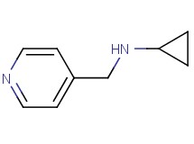 N-(4-pyridinylmethyl)cyclopropanamine