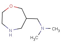 N,N-dimethyl-1-(1,4-oxazepan-6-yl)methanamine