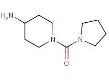1-(1-pyrrolidinylcarbonyl)-4-piperidinamine