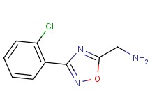 1-[3-(2-chlorophenyl)-1,2,4-oxadiazol-5-yl]methanamine