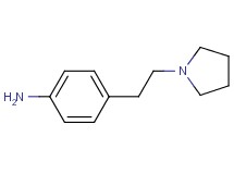 4-[2-(1-pyrrolidinyl)ethyl]aniline