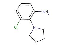 (3-chloro-2-pyrrolidin-1-ylphenyl)amine