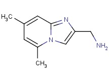 1-(5,7-dimethylimidazo[1,2-a]pyridin-2-yl)methanamine