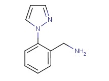 1-[2-(1H-pyrazol-1-yl)phenyl]methanamine