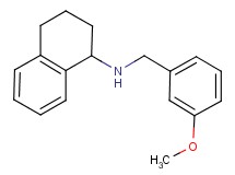 (3-methoxybenzyl)1,2,3,4-tetrahydronaphthalen-1-ylamine