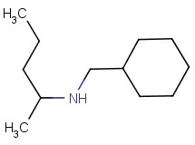 (cyclohexylmethyl)(1-methylbutyl)amine