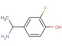 4-(1-aminoethyl)-2-fluorophenol