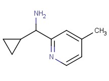 1-cyclopropyl-1-(4-methyl-2-pyridinyl)methanamine