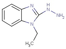 1-ethyl-2-hydrazino-1H-benzimidazole