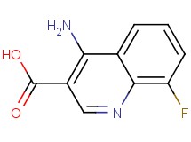 4-amino-8-fluoro-3-quinolinecarboxylic acid