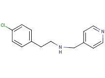 2-(4-chlorophenyl)-N-(pyridin-4-ylmethyl)ethanamine