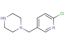 1-[(6-chloro-3-pyridinyl)methyl]piperazine