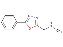 N-methyl-1-(5-phenyl-1,3,4-oxadiazol-2-yl)methanamine