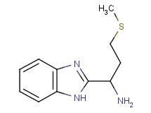 1-(1H-benzimidazol-2-yl)-3-(methylthio)propan-1-amine