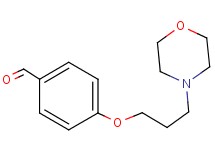 4-[3-(4-morpholinyl)propoxy]benzaldehyde