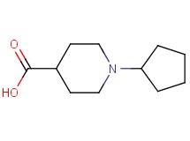 1-cyclopentyl-4-piperidinecarboxylic acid