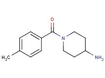 1-(4-methylbenzoyl)-4-piperidinamine