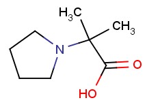 2-methyl-2-(1-pyrrolidinyl)propanoic acid