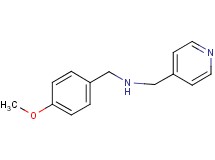 (4-methoxybenzyl)(pyridin-4-ylmethyl)amine