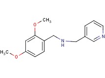 (2,4-dimethoxybenzyl)(pyridin-3-ylmethyl)amine