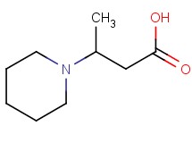 3-(1-piperidinyl)butanoic acid