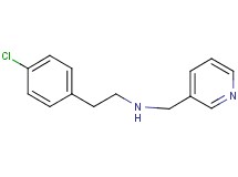 2-(4-chlorophenyl)-N-(pyridin-3-ylmethyl)ethanamine