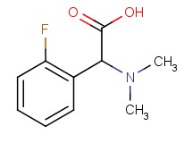 (dimethylamino)(2-fluorophenyl)acetic acid