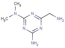 6-(aminomethyl)-N,N-dimethyl-1,3,5-triazine-2,4-diamine