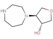 trans-4-(1,4-diazepan-1-yl)tetrahydro-3-furanol