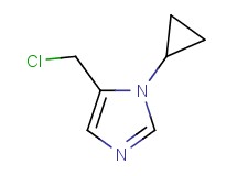 5-(chloromethyl)-1-cyclopropyl-1H-imidazole