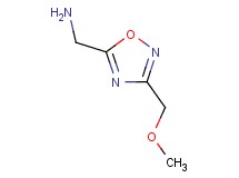 1-[3-(methoxymethyl)-1,2,4-oxadiazol-5-yl]methanamine