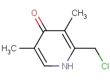2-(chloromethyl)-3,5-dimethyl-4(1H)-pyridinone
