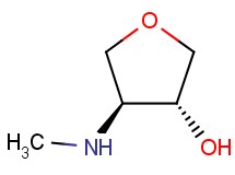 trans-4-(methylamino)tetrahydro-3-furanol